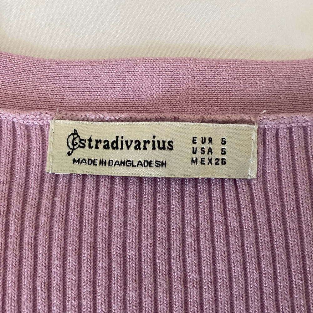 Purple wrap top - Picture 7 of 7